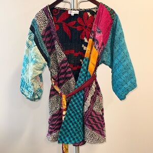 Kantha Patchwork Kimono